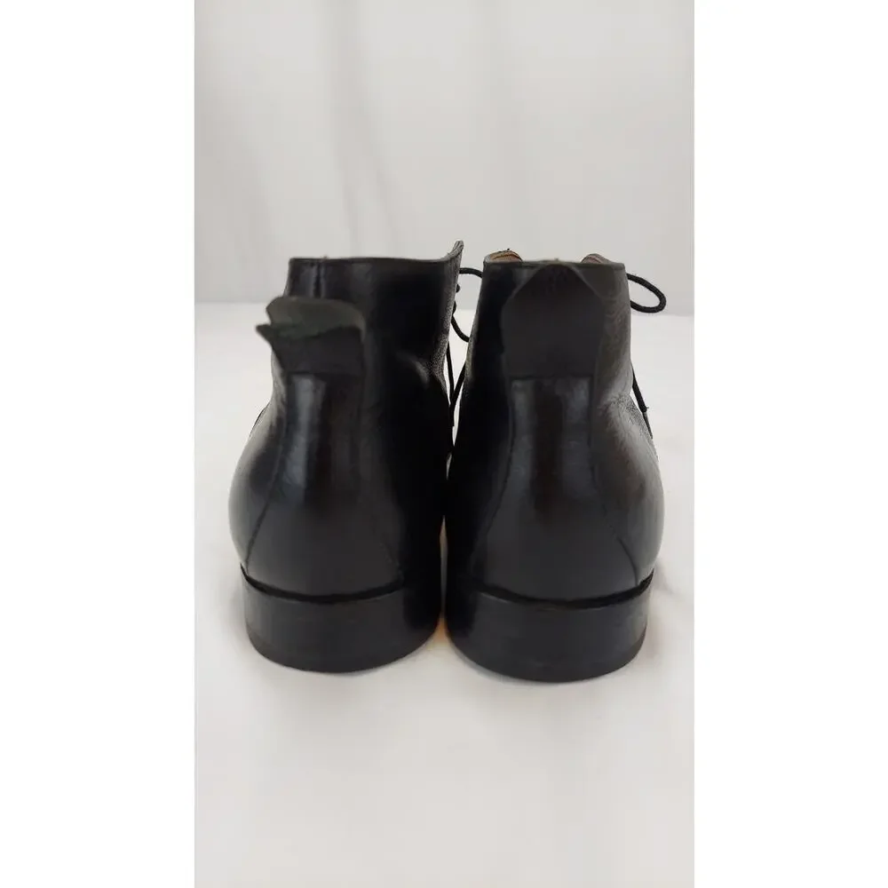 Bruno Magli Men's Leather Chukka Boot Hancrafted Made In Italy Size 8.5 M